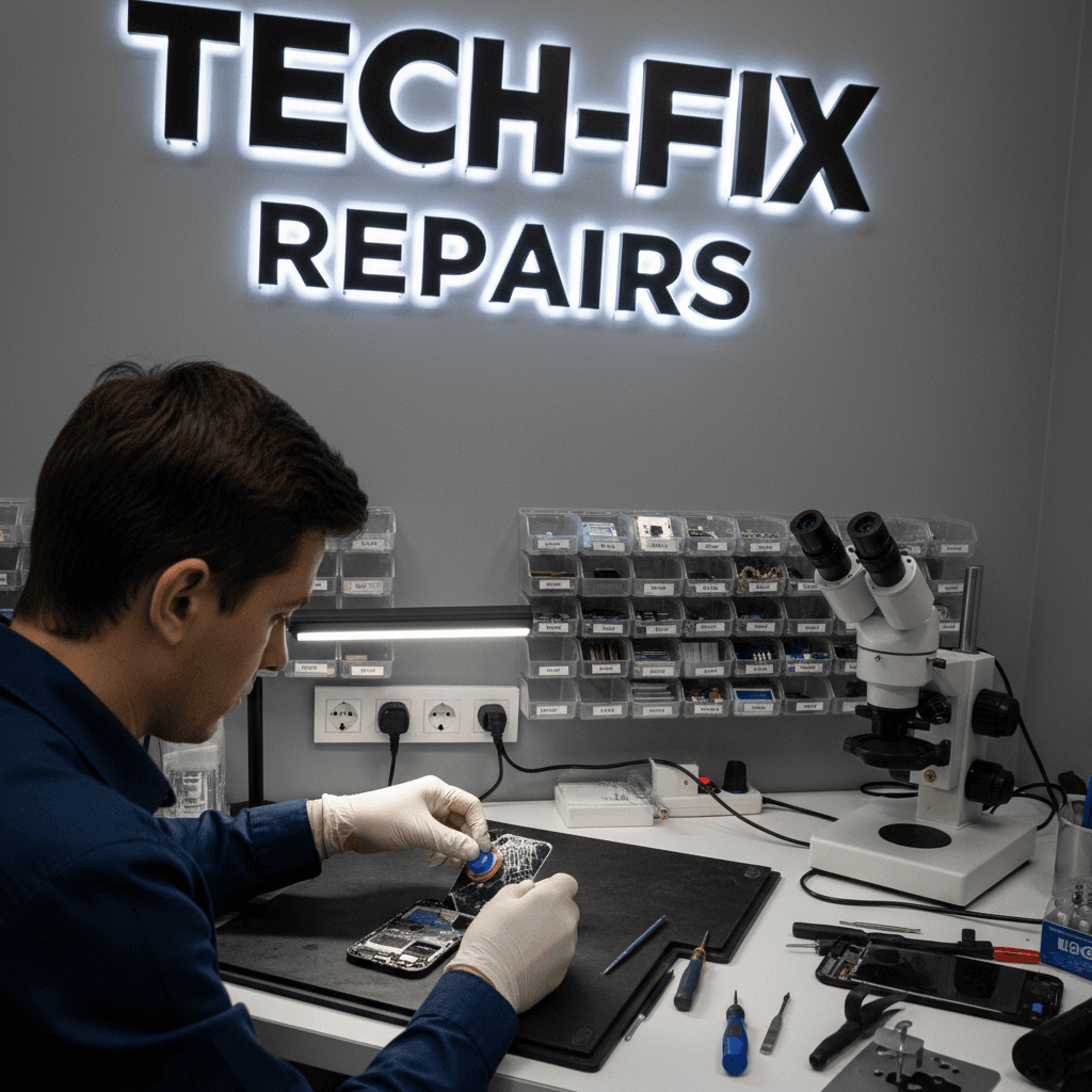 Mobile screen replacement