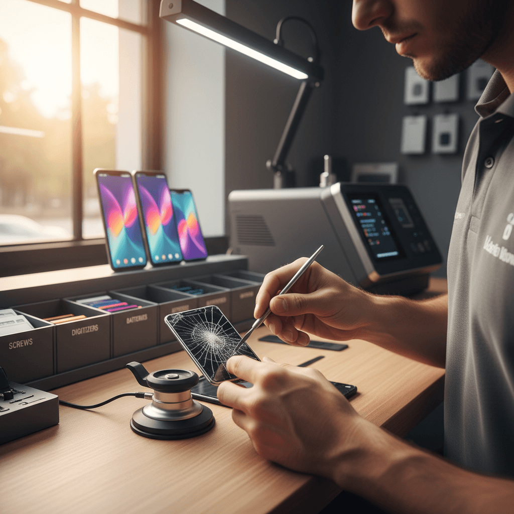 Mobile screen replacement